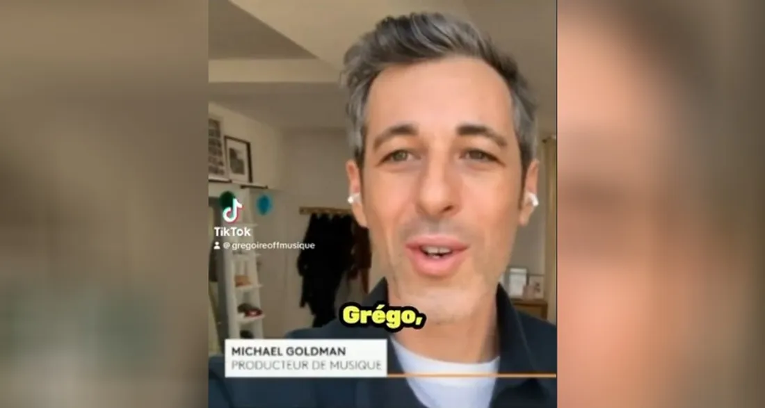 Michaël Goldman s'adresse à Grégoire