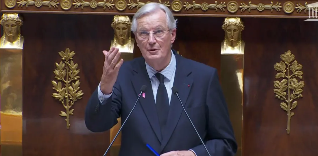 Michel Barnier prononce son discours de politique générale