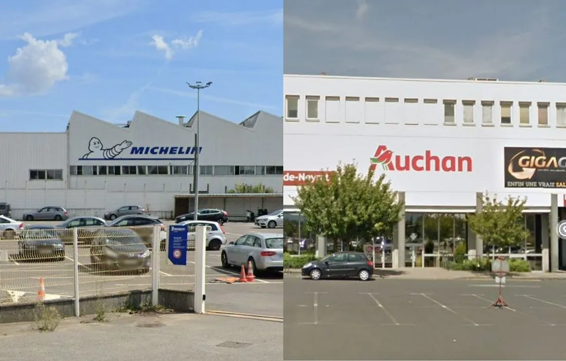 Site Michelin de Vannes et Auchan de Clermont-Ferrand Nord