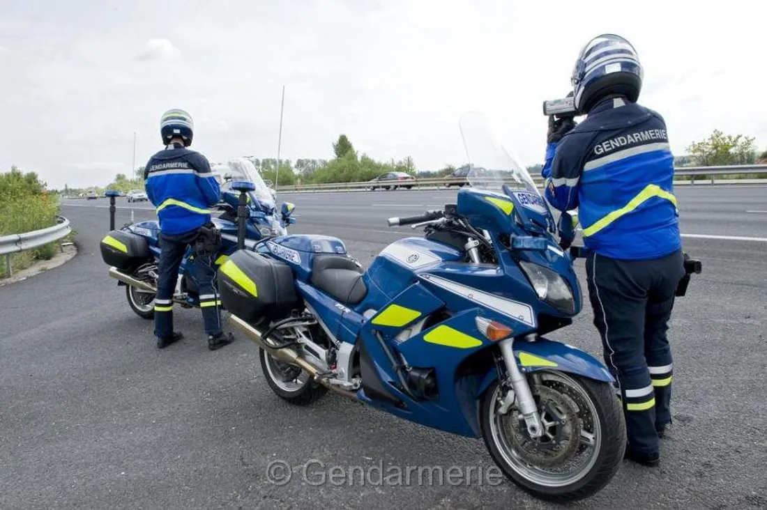 Motards de la gendarmerie