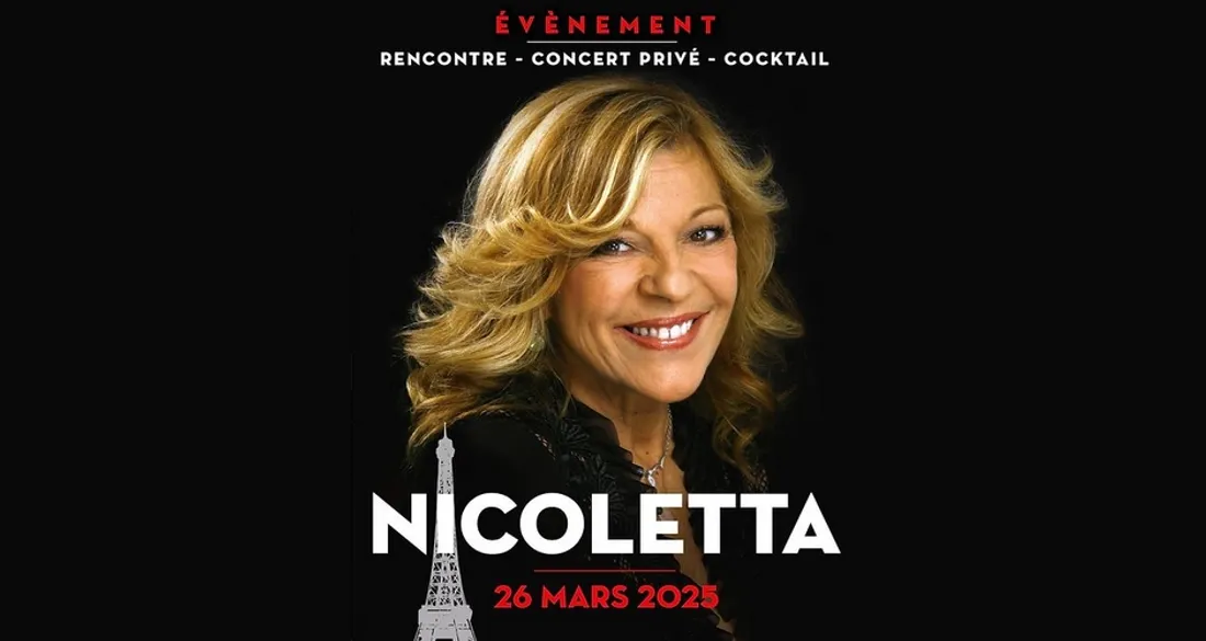 Nicoletta en concert privé et dédicace