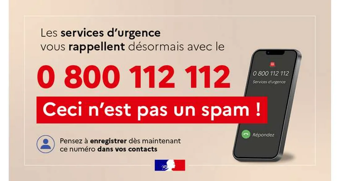 Numéro des appels d'urgence
