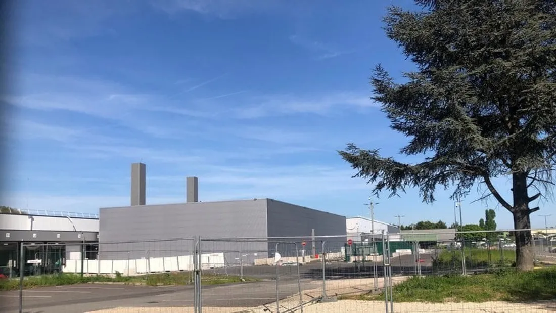 Image du projet de Data center d'Amazon