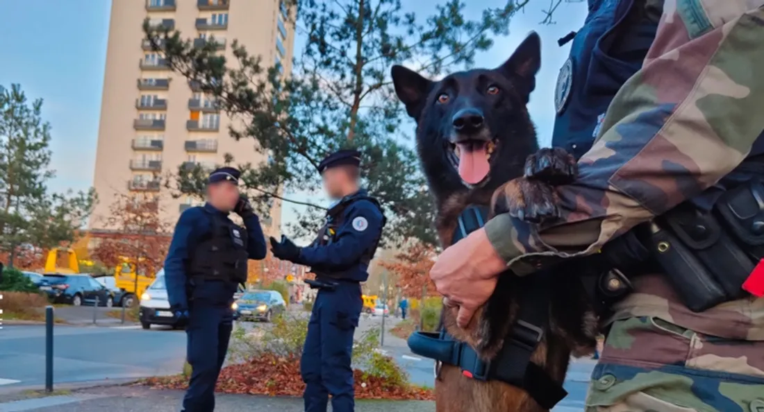 Intervention sur le plateau de Creil