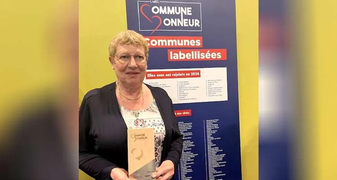 La ville reçoit un trophée Commune donneur