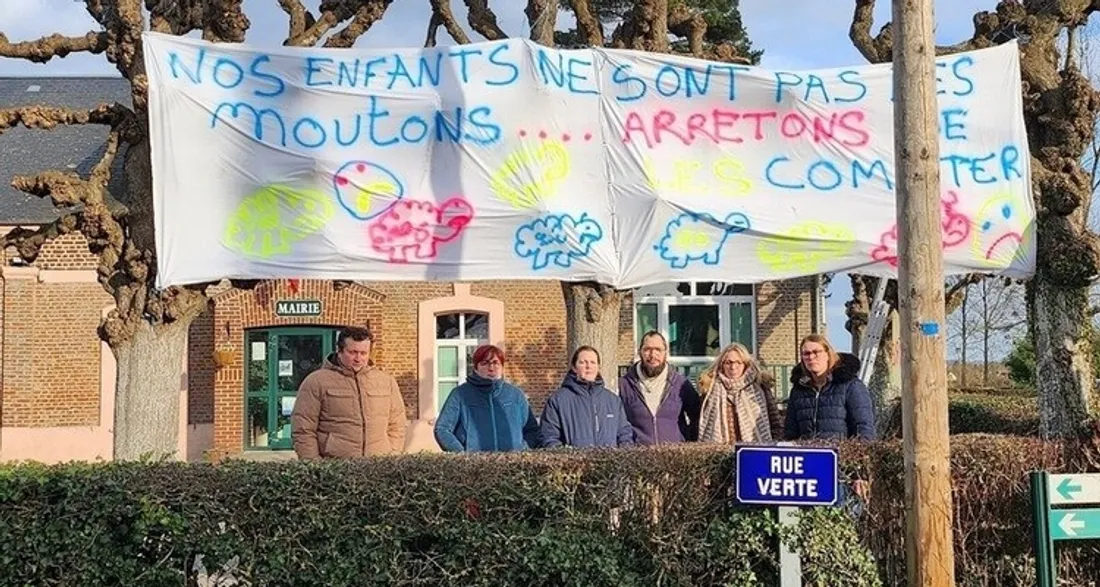 Parents contre la fermeture d'une classe