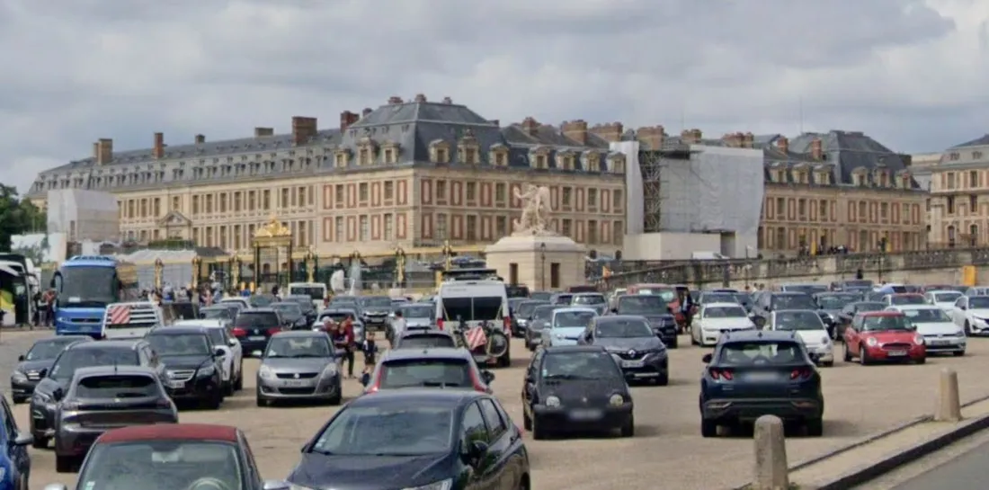Parking du château de Versailles