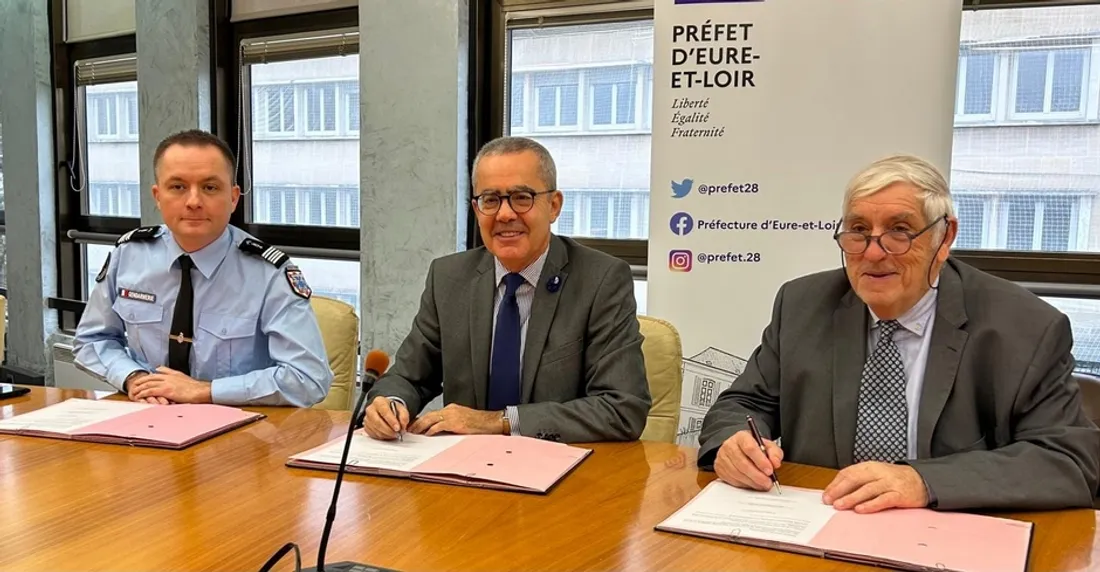 Partenariat entre les chasseurs et les gendarmes d'Eure-et-Loir