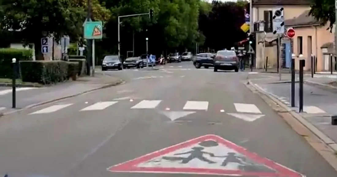 Passage pour piétons dynamique