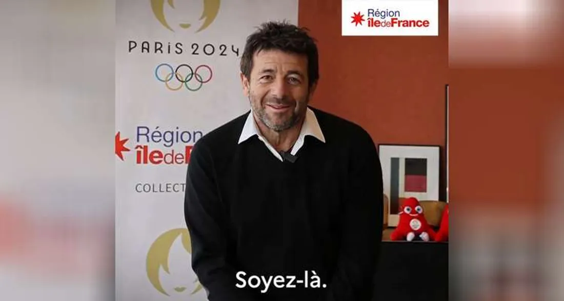 Patrick Bruel, choisi pour porter la flamme