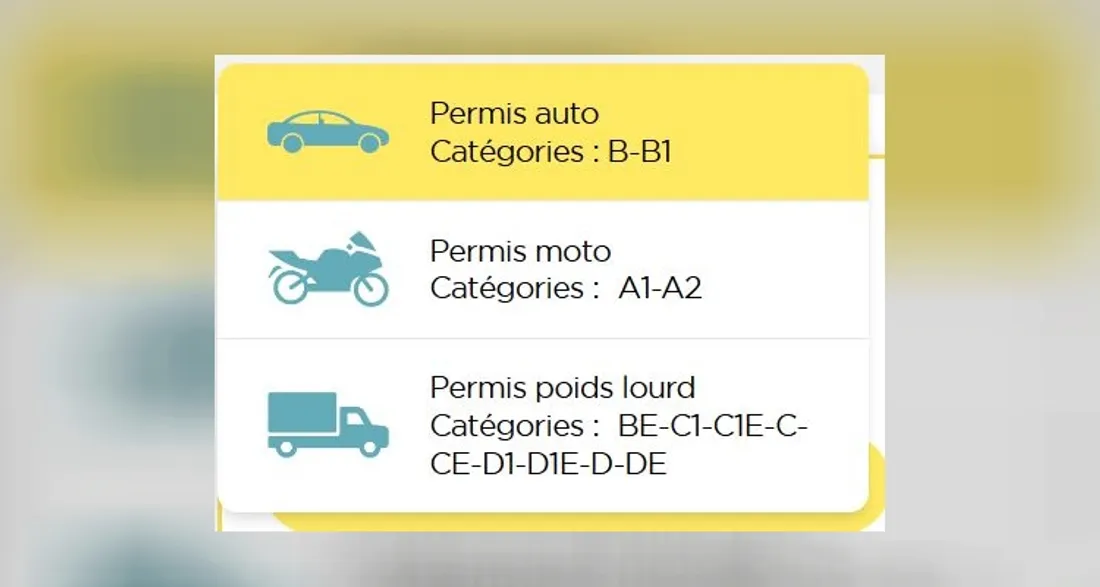 Permis de conduire