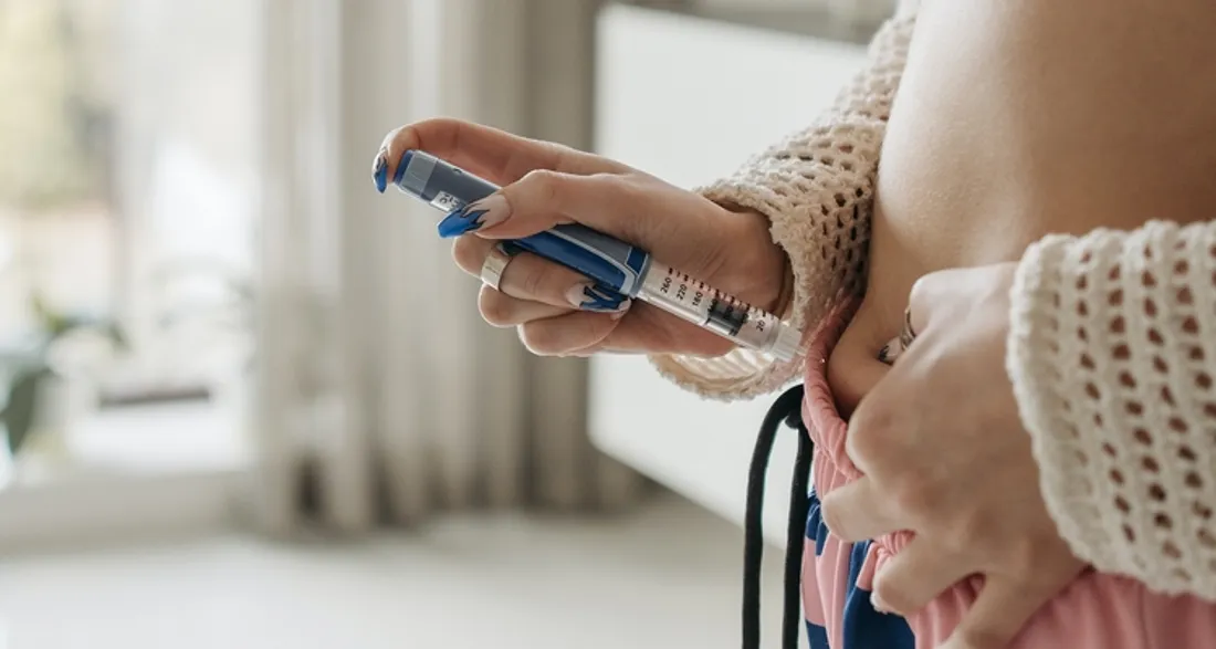 Stylo injecteur d'insuline / Illustration