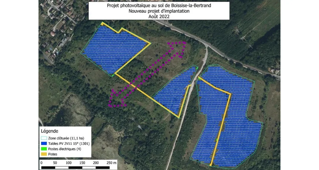 Projet photovoltaïque à Boissise-la-Bertrand