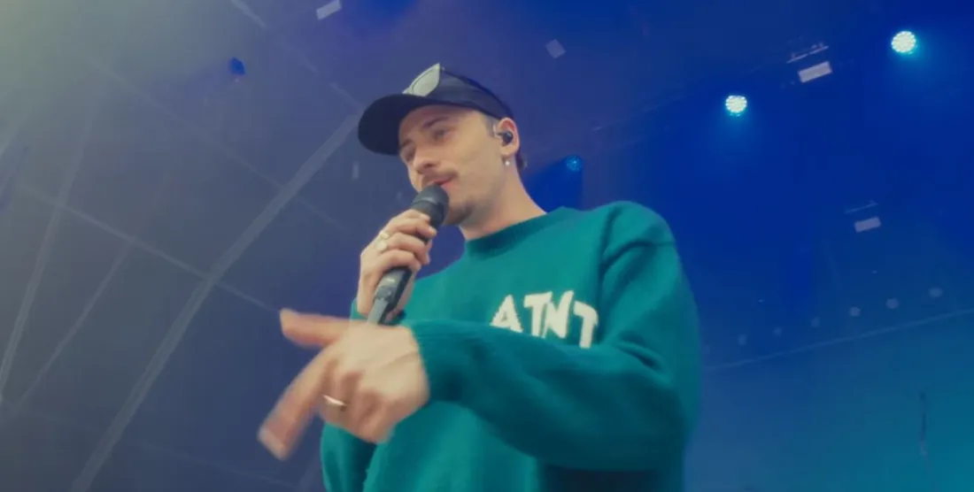 Pierre Garnier sur scène