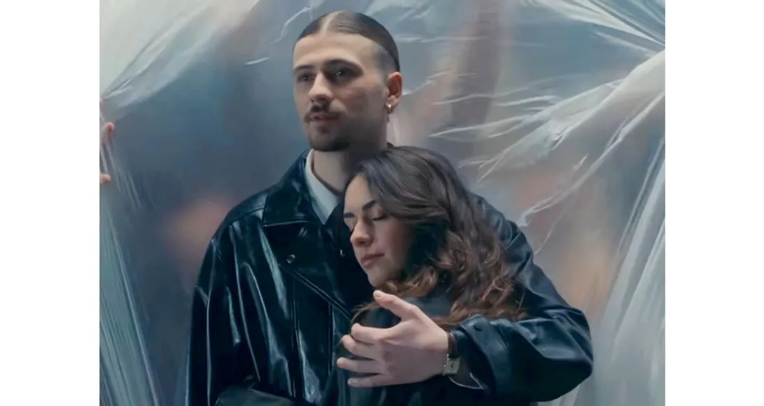 Pierre Garnier dans le clip de "Adieu, nous deux"