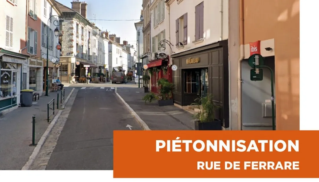 Piétonnisation de la rue Ferrare