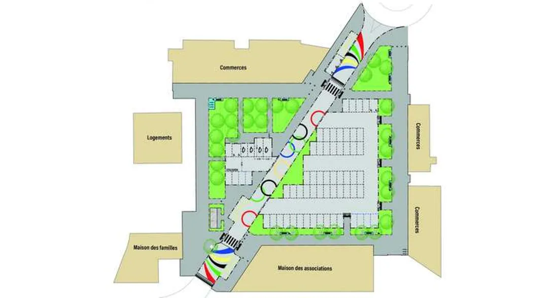 Travaux place des Oriels
