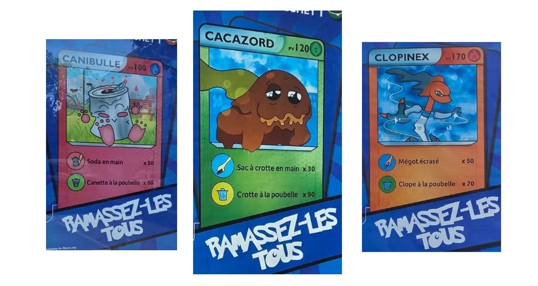 Des Pokémon inspirés de déchets