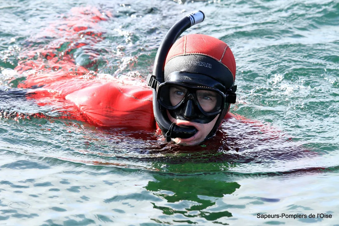 Sapeur-pompier plongeur