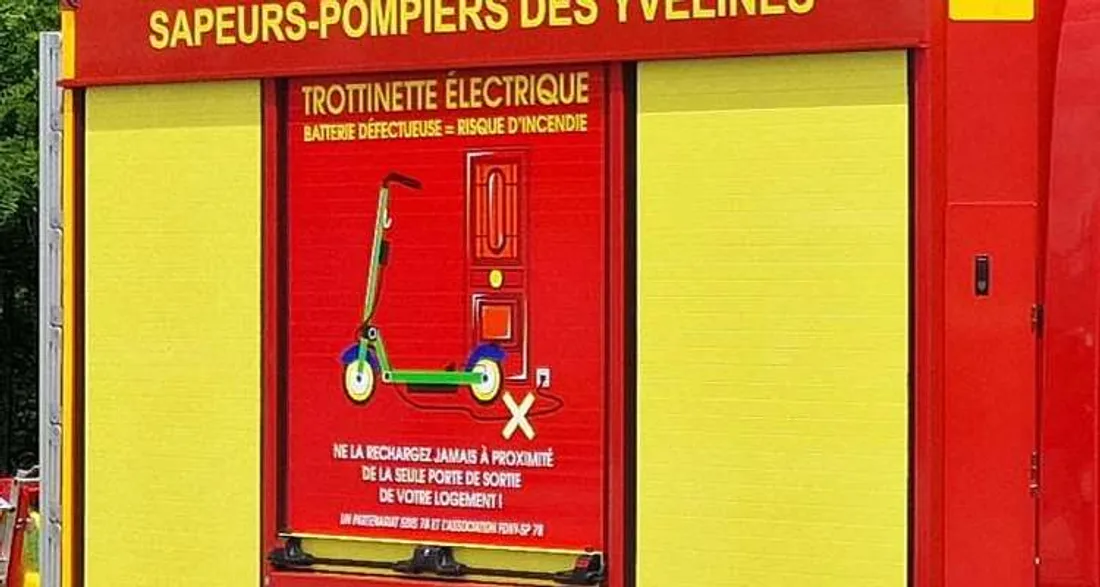 Avertissement sur les trottinettes
