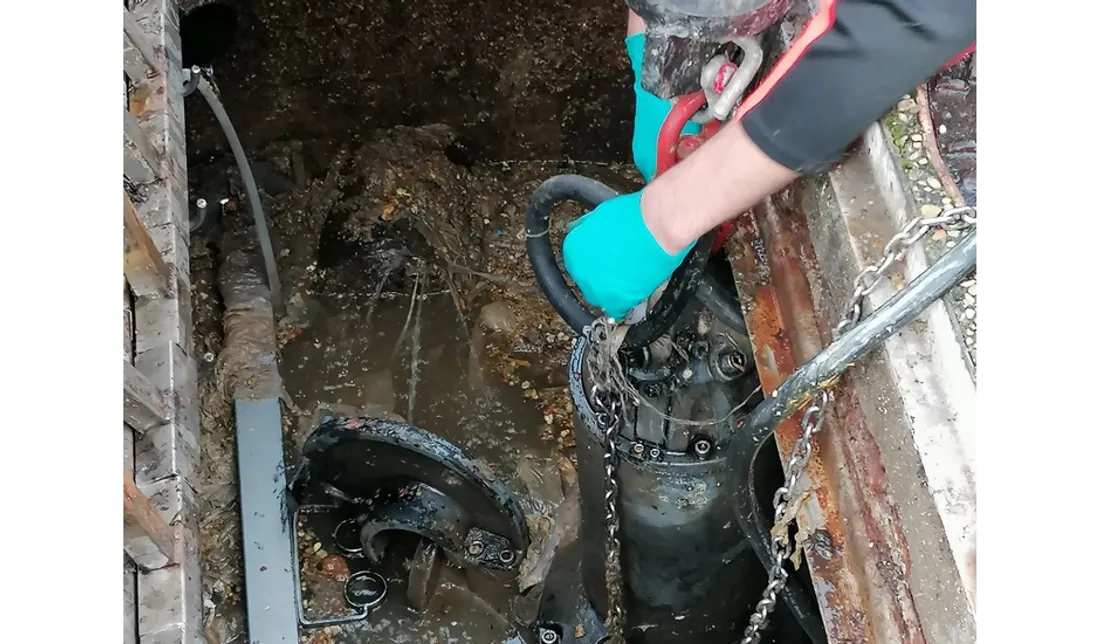 Poste de refoulement