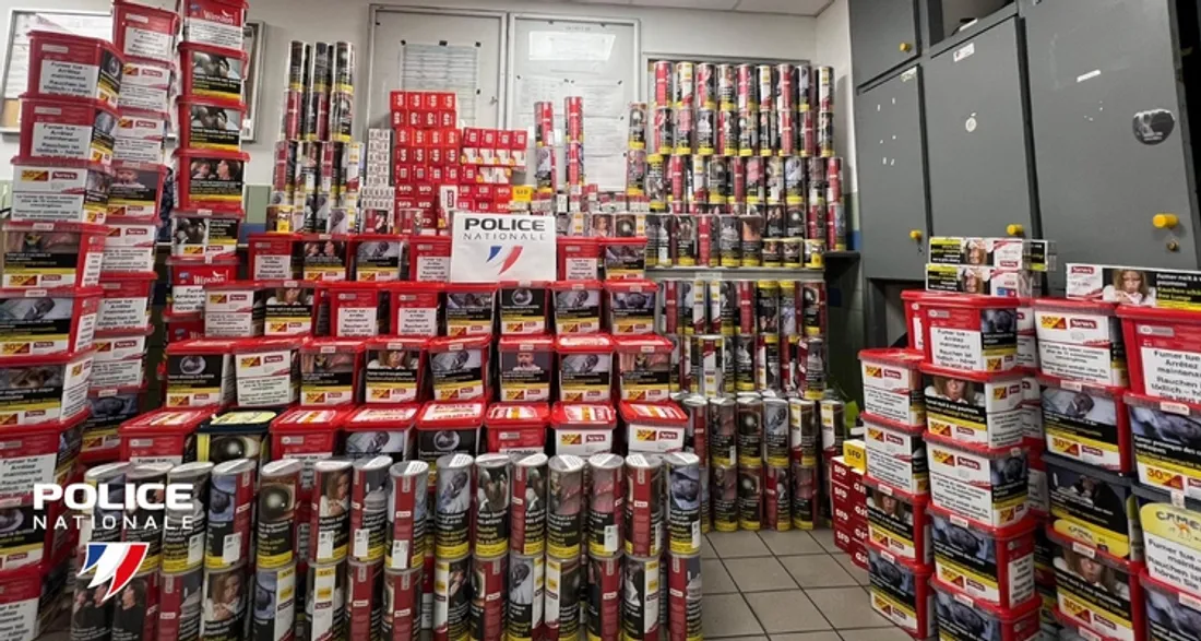 Pots de tabac confisqués à Creil