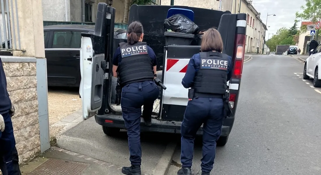 Policières en action