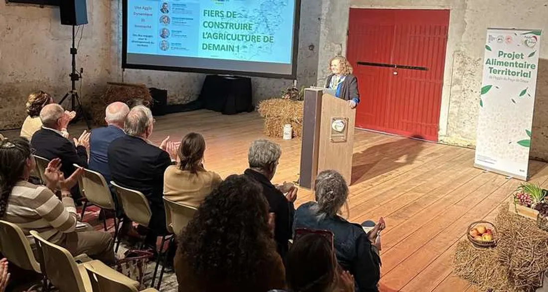 Réunion sur le projet alimentaire territorial