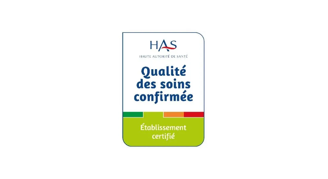 Qualité de soins confirmée