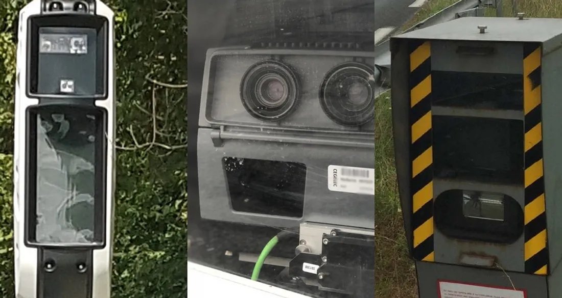 Radar tourelle, radar chantier et radar classique