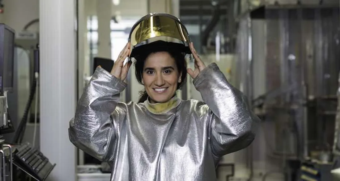 Employée chez Saint-Gobain