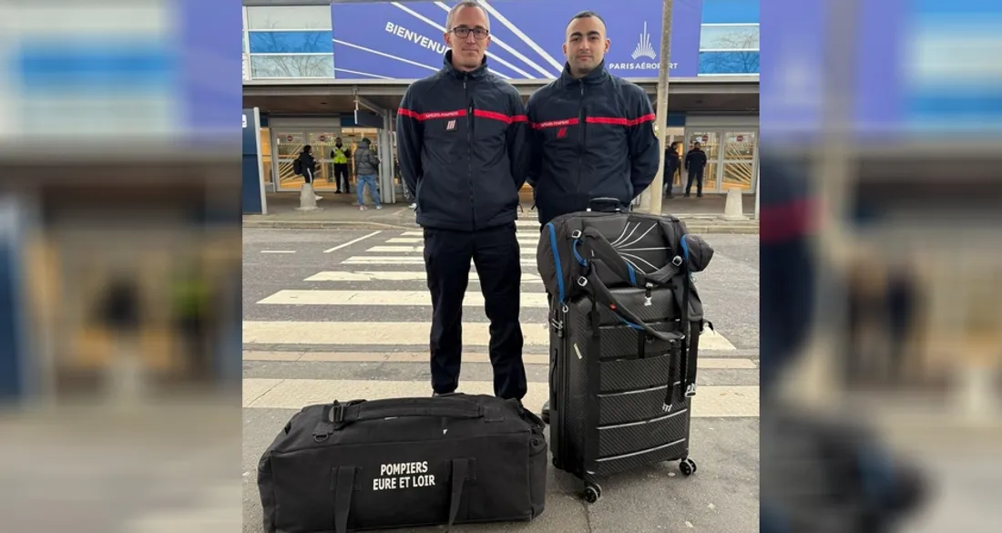 Relève de pompiers euréliens pour Mayotte