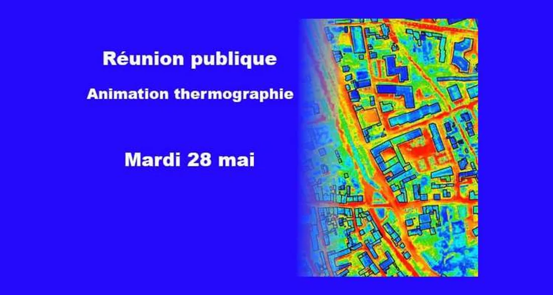 Relevés thermographiques aériens