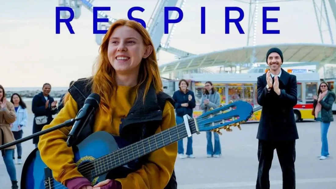 Calogero et Charlie Loiselier dans "Respire"