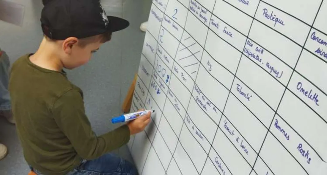 Pesée des déchets alimentaires