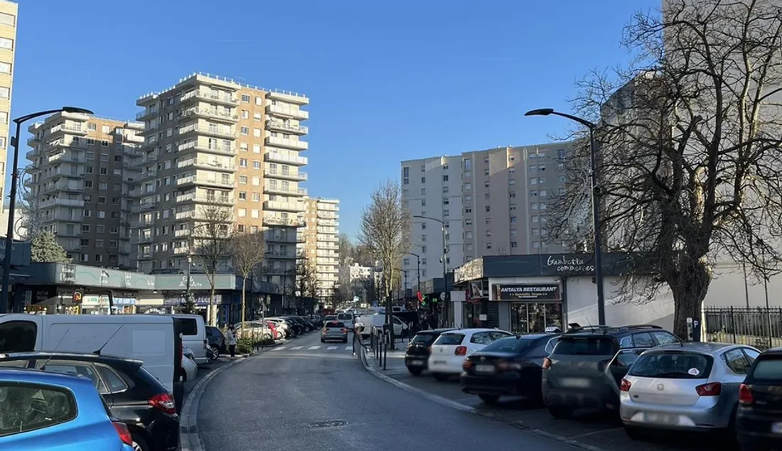 Rue Gambetta à Chelles