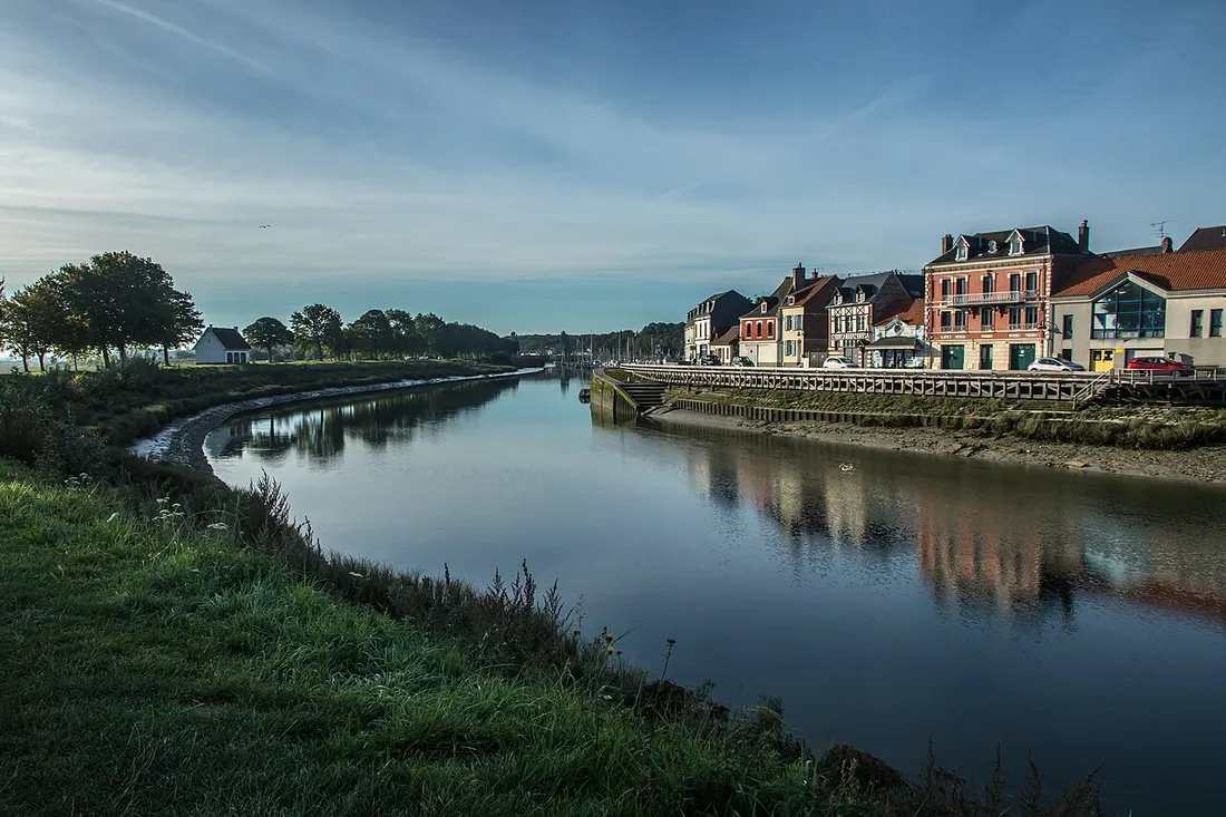 Vue de Saint-Valéry-sur-Somme