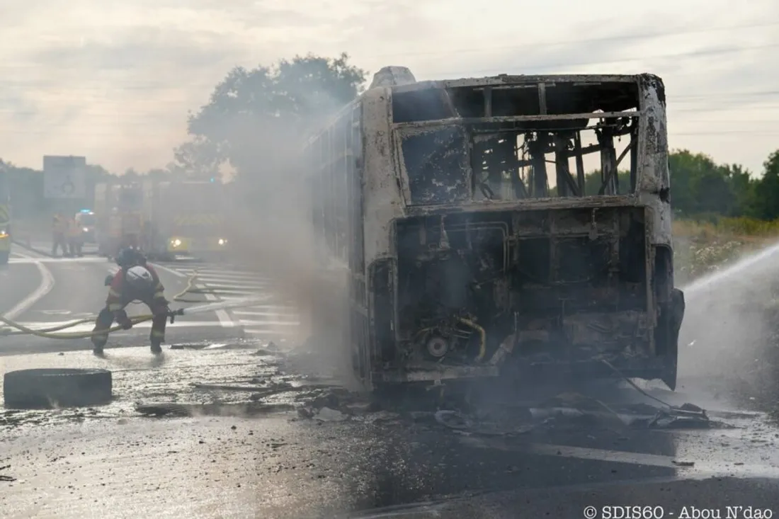 Incendie bus