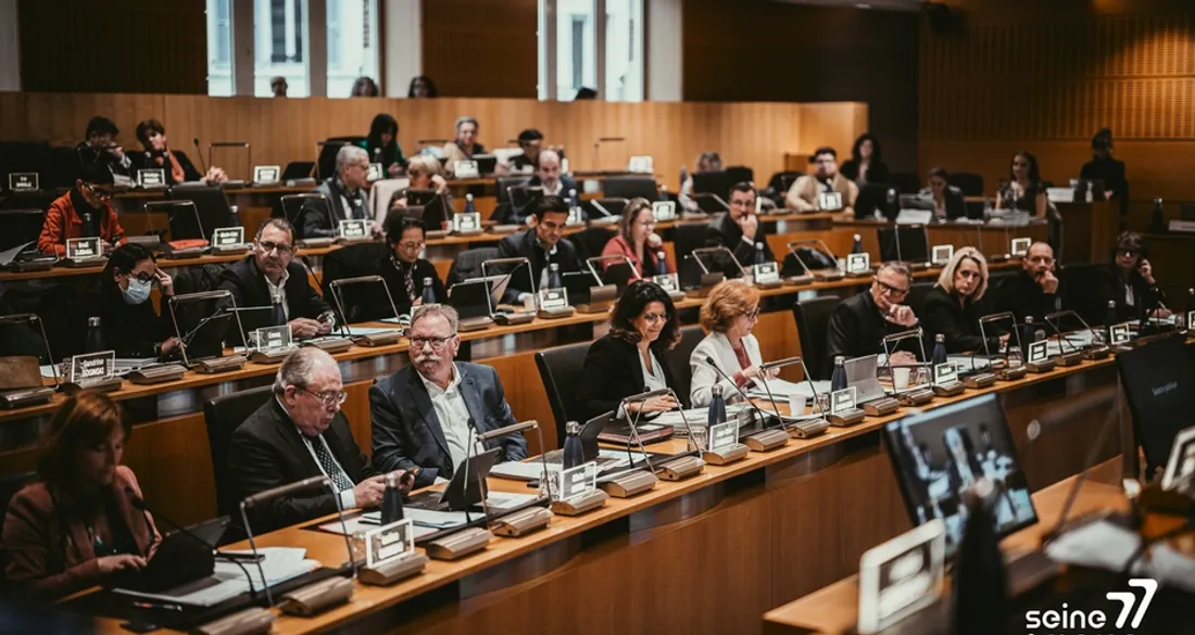 Séance du conseil départemental de Seine-et-Marne