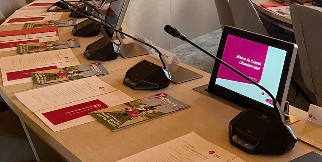Séance du conseil départemental
