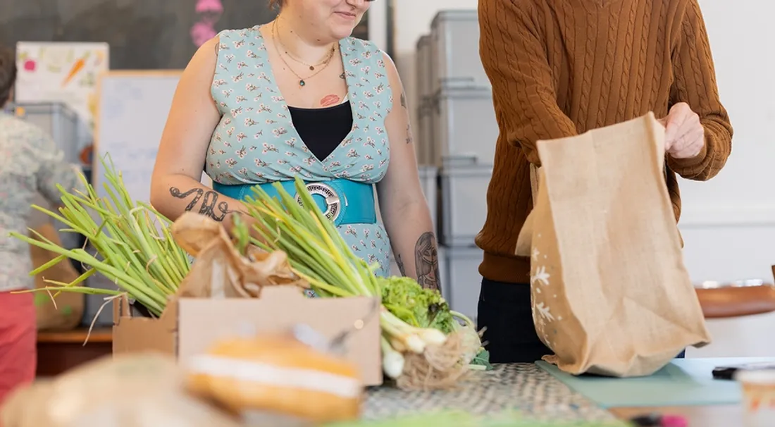 Distribution de nourriture
