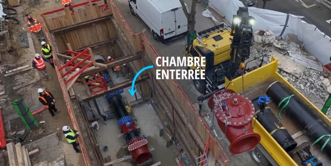 Sectorisation de l'eau en Île-de-France