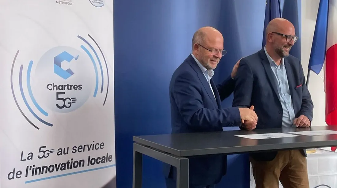 Jean-Pierre Gorges et Mickaël Tachat (C'CIN)