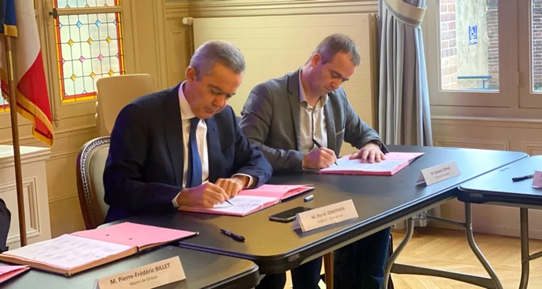 Signature d'une opération de revitalisation du territoire