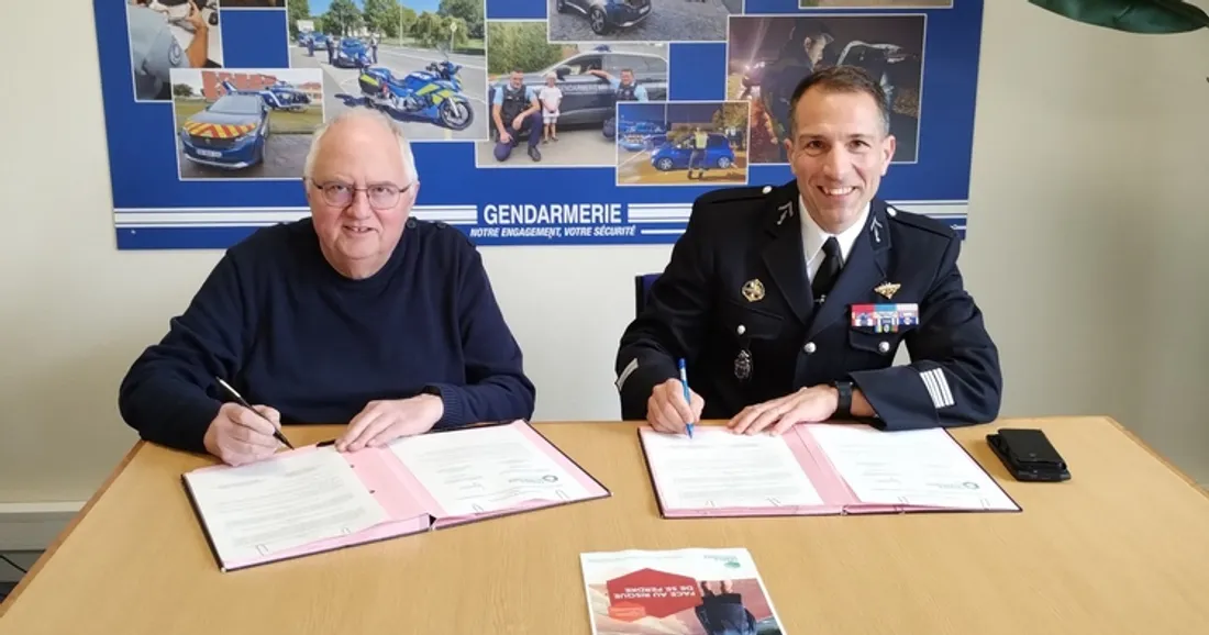 Signature d'une convention