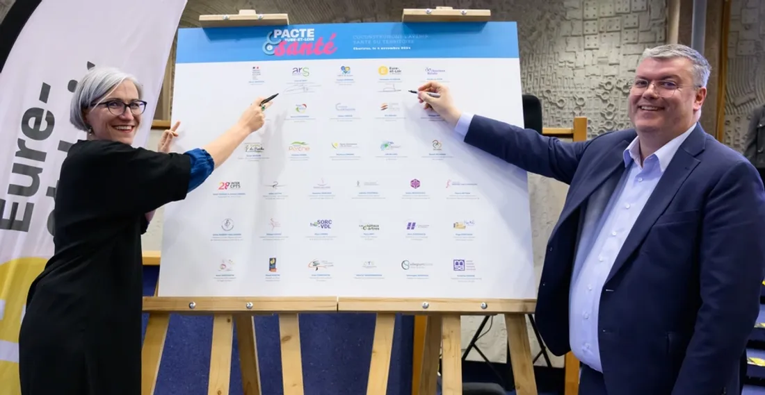 Signature du Pacte Eure-et-Loir Santé