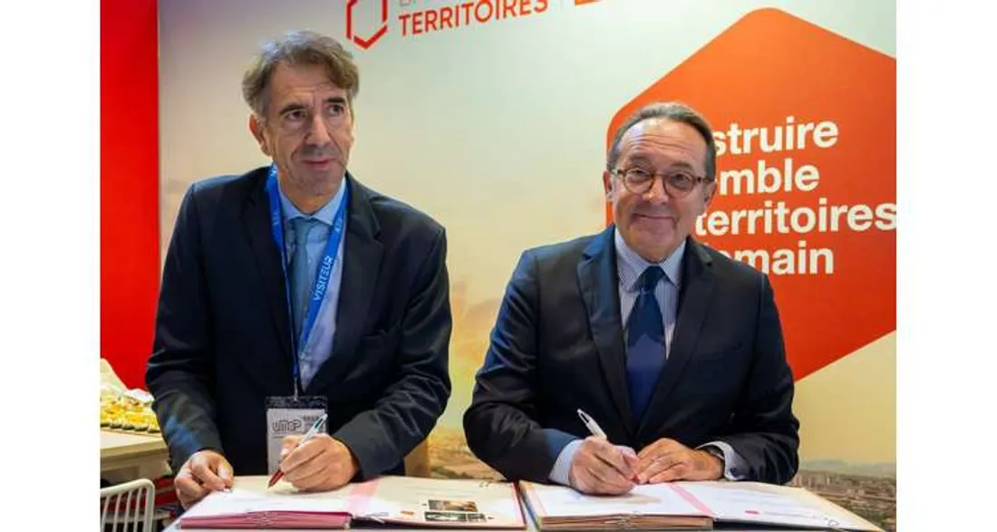 Signature d'un partenariat entre les Yvelines et la Banque des territoires