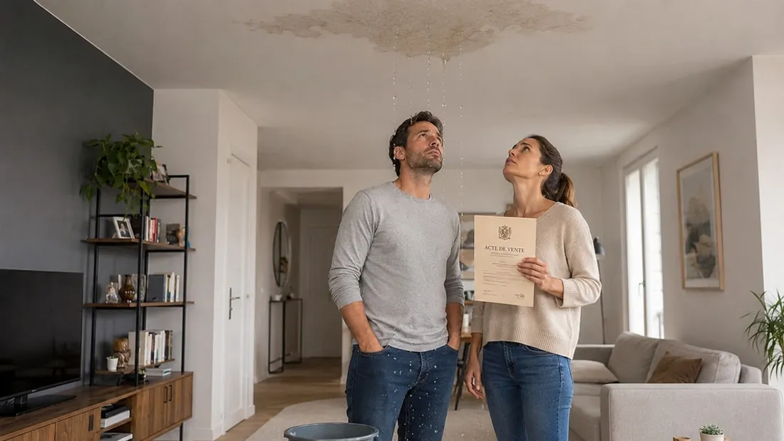 Un couple fait face à un sinistre dans sa maison