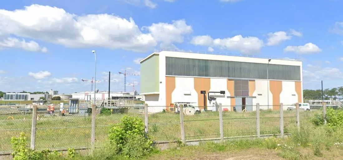 Site du SIAAP à Achères-en-Yvelines