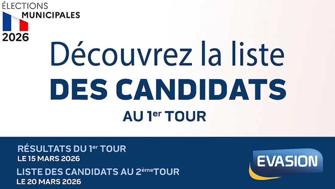 Listes des candidats au premier tour des élections municipales 2026